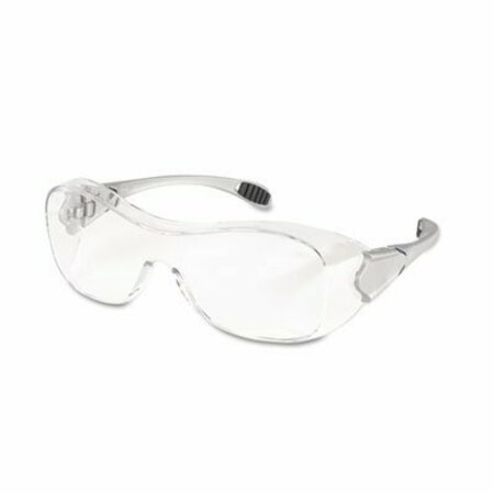 CREWS MCR Safety, Law Over The Glasses Safety Glasses, Clear Anti-Fog Lens OG110AF
